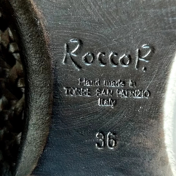 Brand New Rocco P Origin Italy Skeleton Leather Shoes - Picture 7 of 8